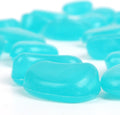 Shiny Stone 100pcs Glow in the Dark Fish Tank Aquarium Rocks, Aqua