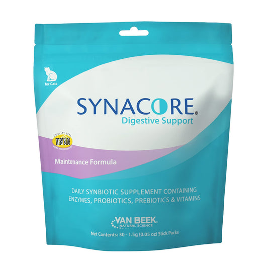 Synacore Feline - (30 Count) All Natural Formula to Provide Immune Support for Cats & Help Maintain Digestive Health - Probiotics and Vitamins for Cats - Natural Pet Products