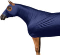 Sleazy Sleepwear Full Body Horse Sheet - Stretch Horse Slicker Grooming Sheet with Full Zipper, Leg Straps & Reinforced 