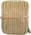 Sisalana Premium Brazilian Sisal Rope, Natural Fiber 100% Sisal, Ultra Durable, Chemical-Free, Ideal for DIY, Cats, Scratching Post Replacement, Home Decor, Garden, Crafting (1/4” 50 ft / 6mm 15m)