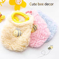 ANIAC 3PCS Extra Small Dog Clothes Girl Boy XXXS Dogs Sweater for Chihuahua Yorkie Teacup Warm Fleece Newborn Puppy Sweatshirt Vest Winter Cat Kitten Outfit (Bee 3S -Chest 8.6")