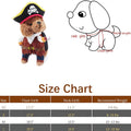 NACOCO Pet Dog Costume Pirates of The Caribbean Style
