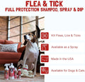 Bio-Groom Flea & Tick Dog Shampoo – Flea and Tick Prevention for Dogs, Cat Flea Treatment, Cruelty-Free, Made in USA, Natural Tick Repellent, Protein-Lanolin Shampoo – 1 Gallon
