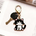 choice of all Cat Keychain Cat Bag Charm Cute Charms for Backpacks Clip On Cat Collar Charms for Handbags Accessories