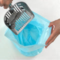 BOS Amazing Odor Sealing Cat Waste Disposal Bags - Durable, Unscented [Size: L, Color: light blue] (60 Count, Pack of 3)