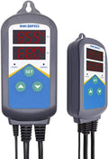 Inkbird Digital Temperature Probe Controller Thermostat Timer AC 110V 1200W Only Heating Plug Time Switch Reptile Breedi