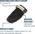 Ruffwear, Summit Trex Dog Shoes - 2 Count, Obsidian Black, 2.50"