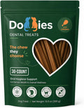 Doggies Dental Treats with Lactoferrin, Chicken Flavor, 30 Count, 10.5 OZ