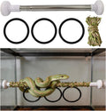 1 Set Thickened Snake Climbing Stick with Anti-Slip Pads, Decoration for Ball Python Lizard Tarantula Snake Hermit Crab 