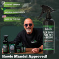 Lakota Naturals Flea & Tick Spray for Pets Plus Home Made with Natural Essential & Plant Oils. Indoor Pest Control Low O
