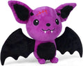 Blnboimrun Halloween Dog Toys for Aggressive Chewers, Squeaky Plush Bat with Crinkle Paper, Durable Interactive Chew Toy