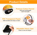 VOVIGGOL 2 Pack Cat Cones to Stop Licking, Cat E Collar Pet Cone for Cats After Surgery, Pet Elizabethan Collar Dog Head