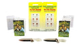 ProTick Remedy (2 Pack) – Precision Steel Tick Remover, Magnifier, Chain, Tick ID Card, Tick ID Information. Helps Deal with All Ticks Sizes from Humans and Animals