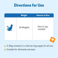 Pet Wellbeing Ultimate Probiotic 9 Strains with FOS Prebiotics for Cats - Digestive Health, Immune Support & Gut Flora Balance - NASC Certified & Vet-Formulated - 160 g Powder