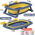 Dog Bath Tub with Dog Toys,Pet Bathtub, Portable Puppy Bathtub for Easy Baths and Easy Storage, Dog Bath Tubs for Small 