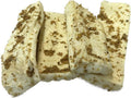 Amazing Dog Treats - Beef Cheek Strips Premium Dog Chew (Bully Dust 6 Inch - 12 Pack) - NO Odor - Thick Cut - Rawhide Al