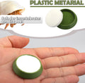 6 Pcs Cricket Water Bowl Plastic Reusable Feeding Dish Mini Bowl with 6 Pcs Sponge for Hermit Crab Cricket Scorpion Ant 