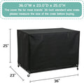 Dog Crate Cover, Kennel Cover Fit for 36 inches Wire Cage