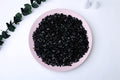 MAIBAOTA Natural Black Obsidian Crystal Quartz Rocks Chips Vase Filler Rocks for Succulent Plant Small Fish Tank Aquariu
