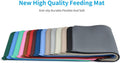 AUDWUD Silicone Waterproof Pet Feeding Mats,Anti Slip Bowl Pad,Dog Mat for Food and Water