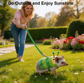 Hedgehog Leash and Harness with Carrying Bag Travel Clothes Accessories Harness Leash for Hamster Clothes for Ferret Gui