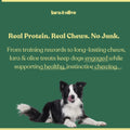 Lara & Olive Whole Cow Ears for Dogs, 12 Count, Thick Cut, All-Natural, No-Rawhide Dog Treat Alternative, High Protein, 