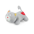 AFP Heartbeat Cat Calming Toy Heartbeat Soothing Kitty Toys Stuffed Plush Warm Toys for Cats Comfort Kitty Stress Relief and Sleep Aid Toy