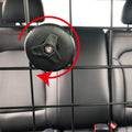 KOOLTAIL Dog Car Barrier - Front Seat Pet Vehicle Barriers Adjustable Steel,Safety Guaranteed Dogs and Passengers for Ca