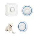 Wireless Dog Doorbell for Potty Training to Go Outside, Waterproof Pet Bell with 2 Touch Buttons and 1 Receiver, 1000 Feet Range, 60 Melodies & Adjustable Volume, White