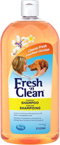PetAg Fresh ’n Clean Scented Shampoo, Classic Fresh Scent - 32 oz - Moisturizes with Vitamin E & Aloe Vera - Strengthens