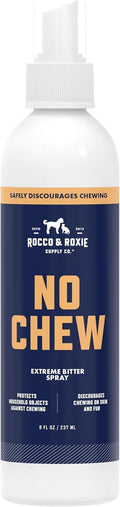 Rocco & Roxie No Chew Spray for Dogs - Alcohol-Free with Copaiba Oil, 8oz