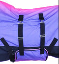 70" Challenger 1200D Turnout Waterproof Rain Horse Sheet Light Winter Blanket 393B