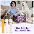 PawsMedal Pet Treats Feeder Spoon Squeeze Essential Tool for Pet Treats Suitable for Most Treats Strip for Cat