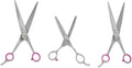 Geib Buttercut Dog Grooming Scissors, Stainless Steel Professional Dog Grooming Kit - Curved, Straight and Thinning Shears, 3 in 1 pet grooming kit