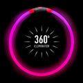 Nite Ize NiteHowl Rechargeable LED Safety Necklace - Dog Light for Dog-Walking Gear - Weather-Resistant Design - 5 Hours