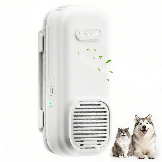 uahpet Cat Litter Deodorizer, No Ozone Air Purifier Plug in, Nano-Tech Cat Odor Eliminator for Litter Box, Filterless Odor Remover with 5ft Cord, Safe & Quiet Air Freshener for Pet Homes