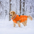 Lelepet Dog Coat Warm Dog Winter Coat Waterproof Dogs Jacket with Harness