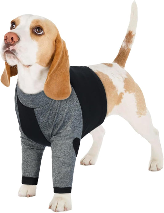 Lelepet Dog Recovery Suit for Front Legs Dog Sleeve to Stop Licking