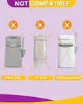 4 Pack Cat Litter Refill Bags, Litter Refill Bags Cartridge, 92 Total FT