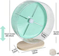 Silent Hamster Wheel,10.2 Inch Quiet Spinner Syrian Hamster Running Wheel