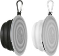 Collapsible Dog Bowl,2 Pack Portable and Foldable Pet Travel Bowls Collapsable Dog Water Feeding Bowls Dish for Dogs Cat
