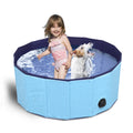 Dog Pool Foldable pet Pool Dog Swimming Pool pet Swimming Pool PVC Non-Slip for All Kinds of Pets 40-12in