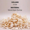 MANON ROSA Wood Shavings for Bird Bedding - Natural Aspen Soft Low-Dust & Odor-Control Nesting Material for Parakeets Pa