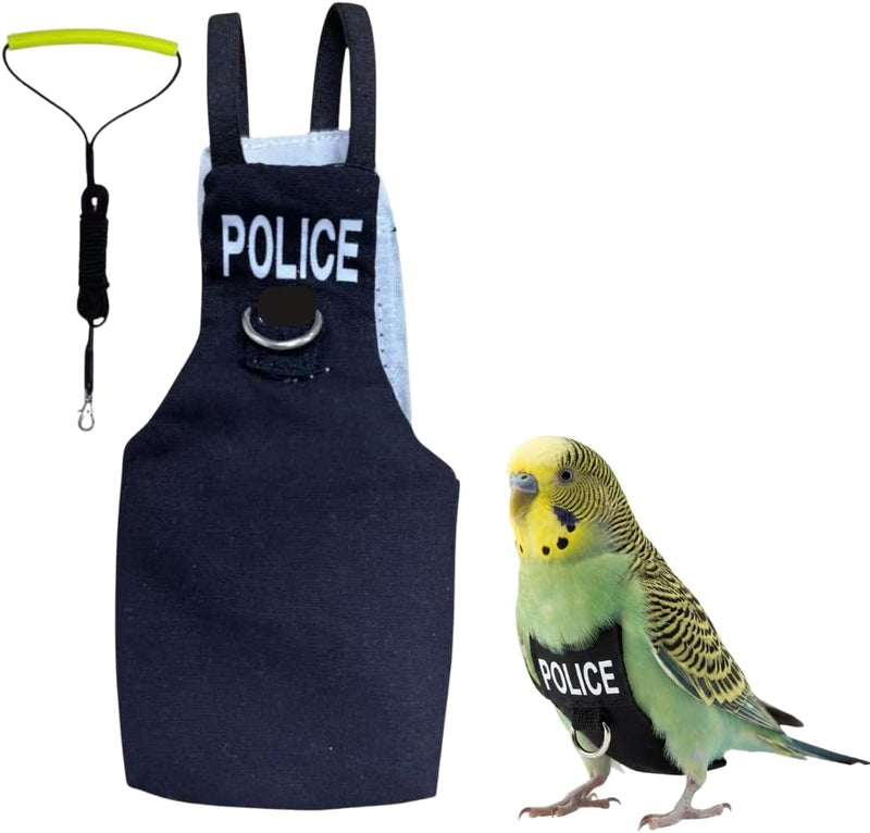 Bird Diaper Flight Suit Cute Cosplay Parrot Clothes (with Leash,XS)