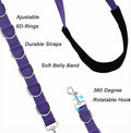 Dog Grooming Belly Strap Belly Band & Loop 3 Sets Adjustable Dogs Groomer Extension Strap for Pet Grooming Tables Arms B