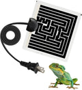Reptile Heating Pad 6 x 5.5 Inch Reptile Heat Mat with Rapid and Even Heating Reptile Heat Pad Under Tank Terrarium Heat