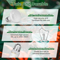 DaToo Reptile Heat Lamp 100W Amphibians Basking Light Bulb UVA Heat Lamp Bulbs Daylight Basking Spot Light for Lizards B