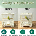 Bird Cage Seed Catcher, Breathable Cuttable Bird Cage Net Mesh for Cages
