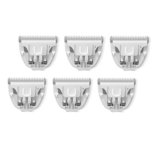 Tileon Washable Replacement Blades for Dog Clipper,Replacements Blades for Dogs and Cats Grooming Clippers,6 PCs of Replacement Blades Only