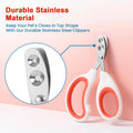 Xindojuz 2 PCS Professional Stainless Steel Bearded Dragon Nail Clippers